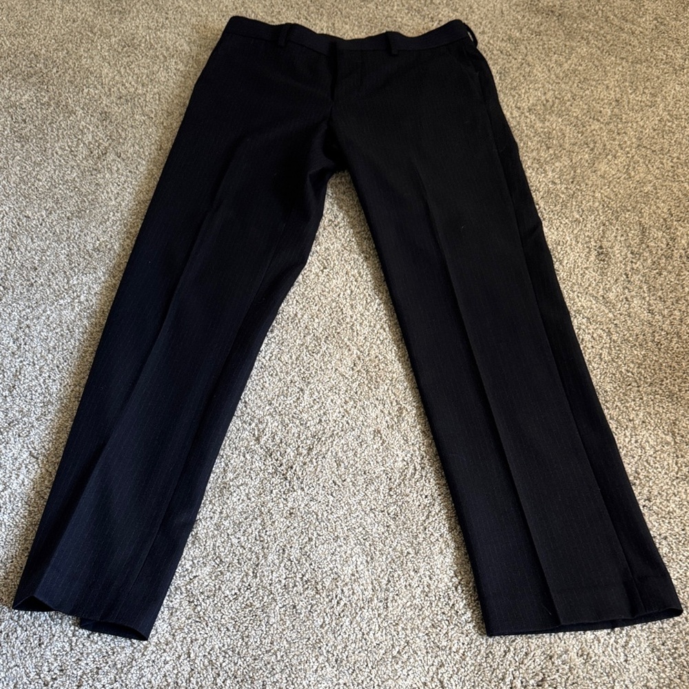 Murano Men's Classic Black Dress Pants